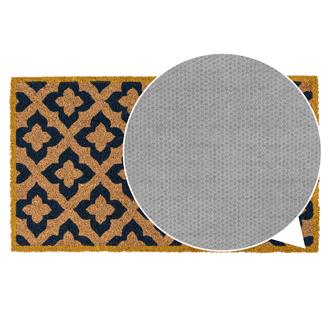 Coir Doormat Vintage close up image 5