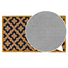Coir Doormat Vintage close up image 5