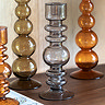 Leo Glass Candle Holder