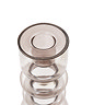 Leo Glass Taper Candlestick
