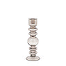 Leo Glass Taper Candlestick Holder