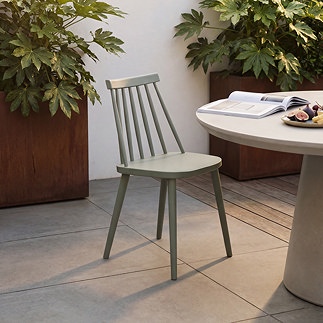 French Grey Chair Lifestyle