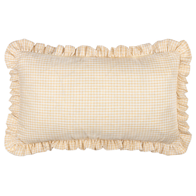 Les petite fleurs natural cushion