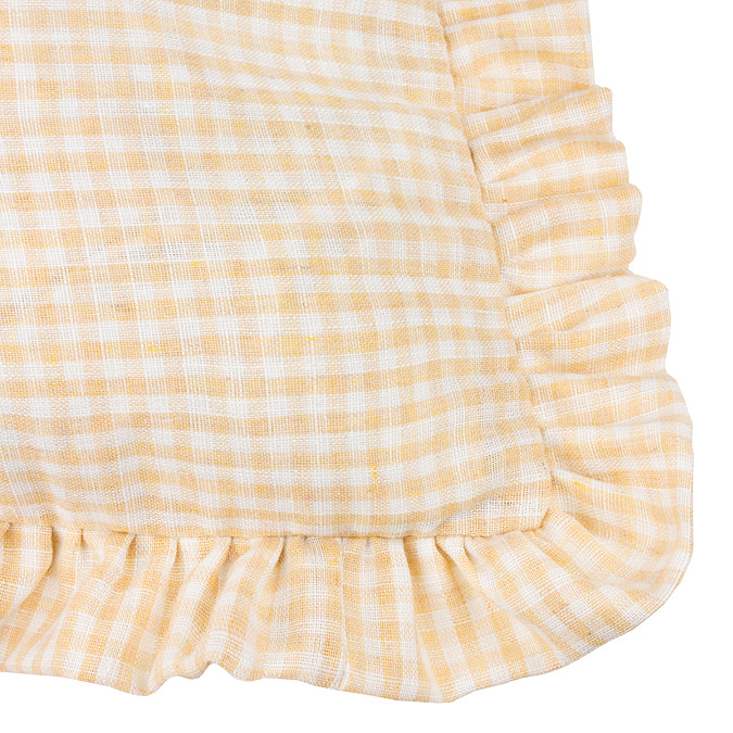 Les petite fleurs natural cushion