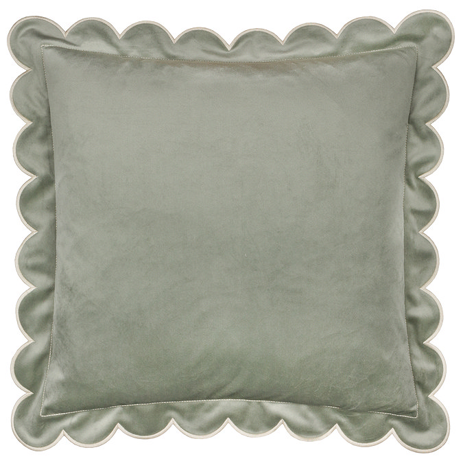 lil scallop green cushion image