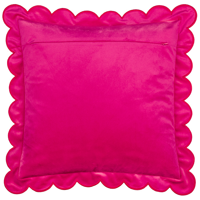 lil scallop cushion in pink image