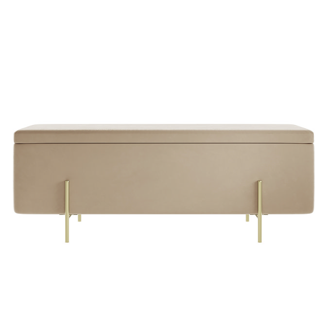 Lilly Ottoman in beige