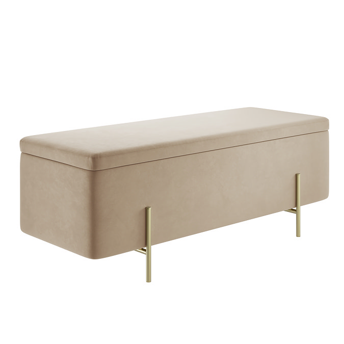 Lilly Ottoman in beige