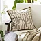 Lina Abstract Printed Cushion - Natural main image