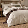 Linear Stripe Duvet Cover Set Natural