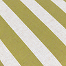 Linen Stripe Cushion in Linen and Olive