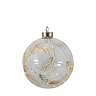 Linnea Feather Etched Bauble with LED