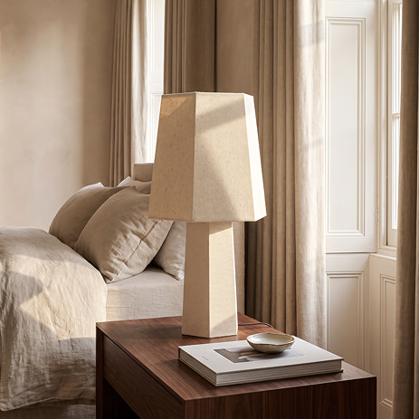 Lino table lamp cream