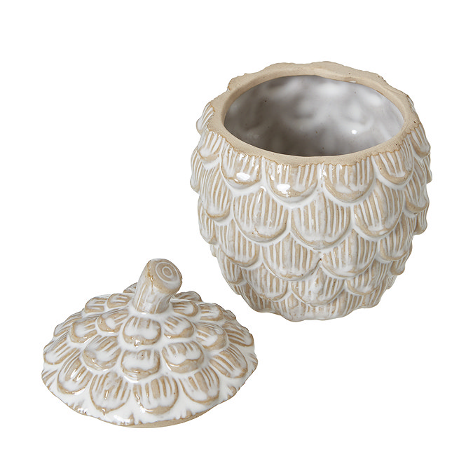 Liri medium pinecone trinket dish