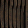 close up swatch image of wavy panel pattern of walnut four door sideboard