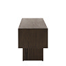 side on cut out image of walnut coloured tv unit
