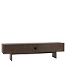 cut out image taken from the back of walnut coloured tv unit