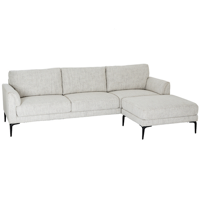 Loftus 3 seater sofa with footstool image