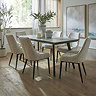 Loftus Dining chair lifestyle image around a dining table