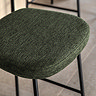 Logan Bar stool pair in green