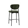 Logan Bar stool pair in green