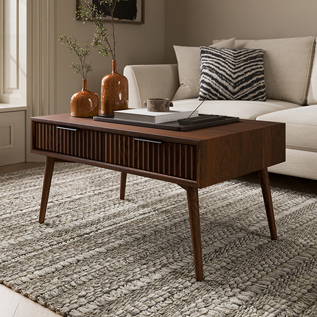 Lombok Wooden Coffee Table - Coffee main image
