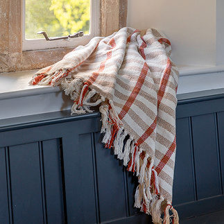 Lumi Grid Woven throw