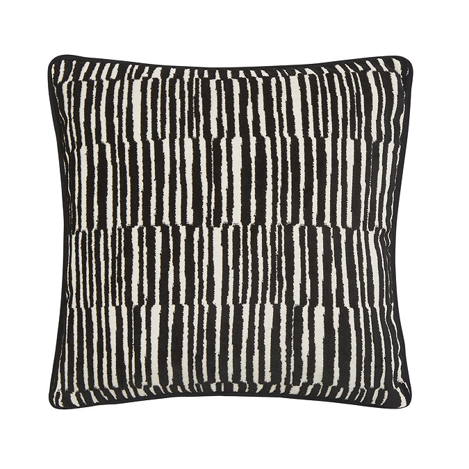 Ada black 43x43cm cushion front image 3