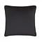 Ada black 43x43cm cushion back image 4