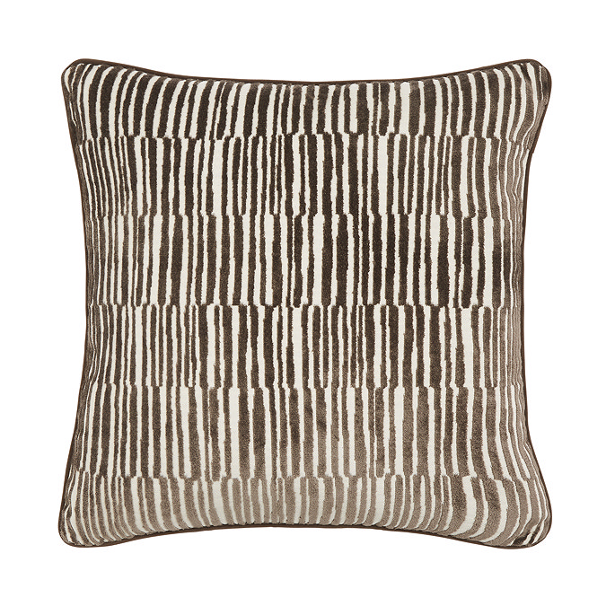 Ada Cushion 55x55cm chocolate image 4