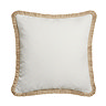 Alessia Fringed Natural cushion 55x55 product image 2