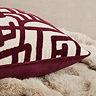 Arabella 55x55cm_Sage_M01 Burgundy