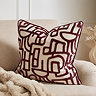 Arabella 55x55cm_Sage_M01 Burgundy