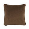 Arabella chocolate brown cushion back product image 2