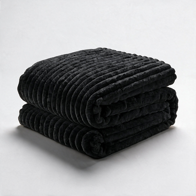 Asha Black Throw Image