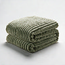 Asha Olive Throw image