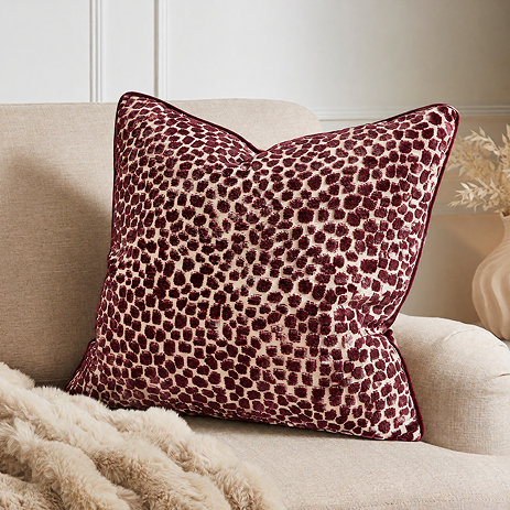 Audrey 55x55cm_Sage_M01 Burgundy