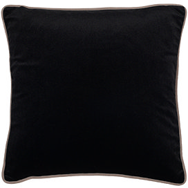 Camille Double Sided Cushion Black