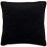Camille Double Sided Cushion Black