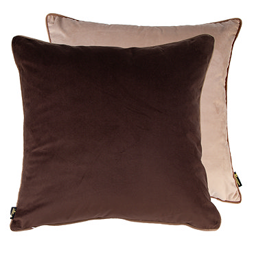 Camille Double Sided Cushion Taupe