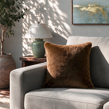 Cassidy Chocolate Cushion