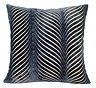 43 Francis Cut Velvet Navy Cushion