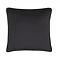 luxury geo 43x43cm black cushion back image 4