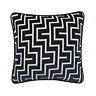 Geo navy 43x43 cushion front image 2
