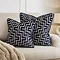 geo navy 55x55cm cushion sizes image 3