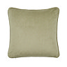 Geo cut sage cushion back image 4
