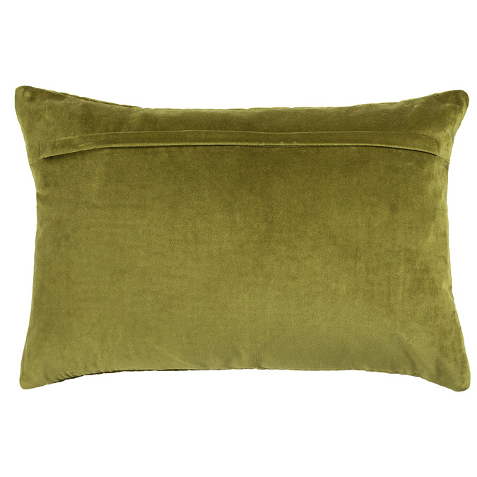 Haze 40x60cm Feather Cushion Olive