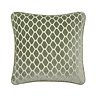 Honeycomb cushion in sage product front image  2