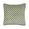 Honeycomb 55x55 sage cushion front image 3