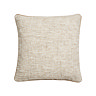 Isabella Textured slub natural cushion image 2